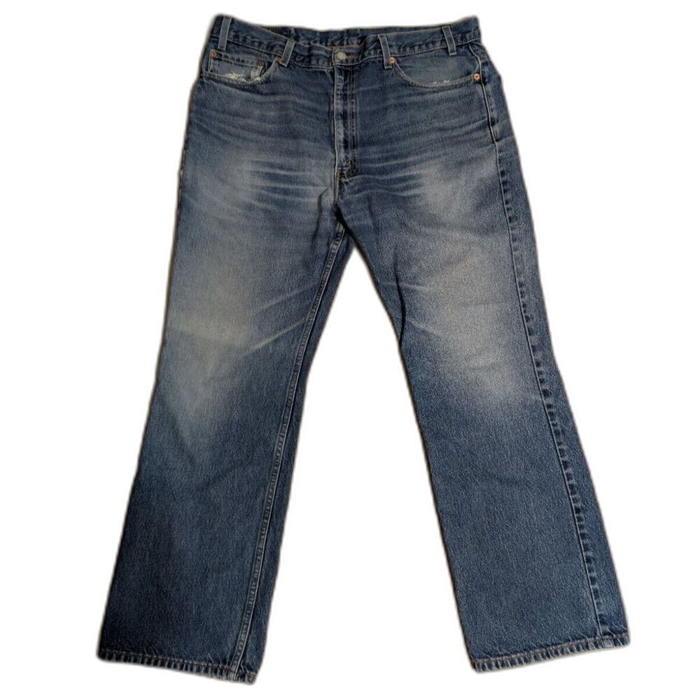 VTG Levi's 517 Bootcut 40x32 (Fits 38x30) Faded Cowboy Western Y2K Jeans 2002